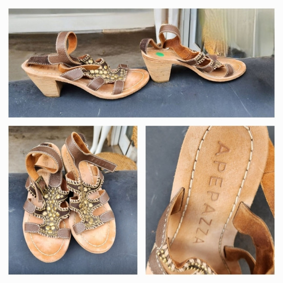 Apepazza‎ Studded Sandals - Picture 1 of 2